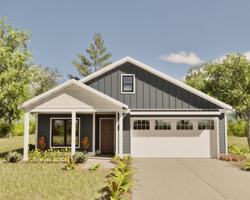 Hickory - Straight Front